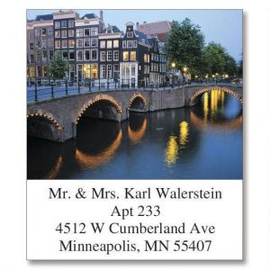 Cityscapes Select Address Labels  (24 Designs)
