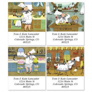 Gourmet Select Return Address Labels (4 Designs)