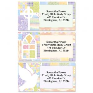 Faith Reflections Border Return Address Labels  (3 Designs)