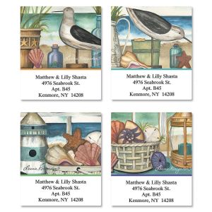 Seaside Memories Select Return Address Labels  (4 Designs)
