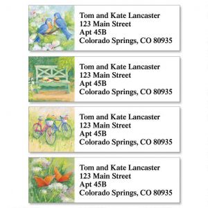 Summertime Classic Return Address Labels   (4 Designs)