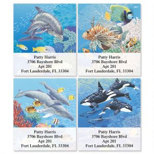 Sea Life Select Address Labels   (4 Designs)