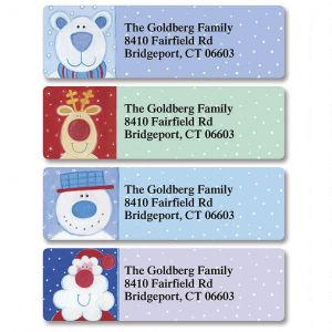 Nose for Christmas  Classic Address Labels   (4 Designs)