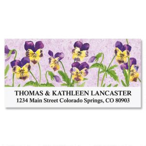 Dancing Gardens  Deluxe Return Address Label  (4 Designs)