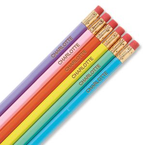 #2 Custom Hardwood Pencils - Pastel