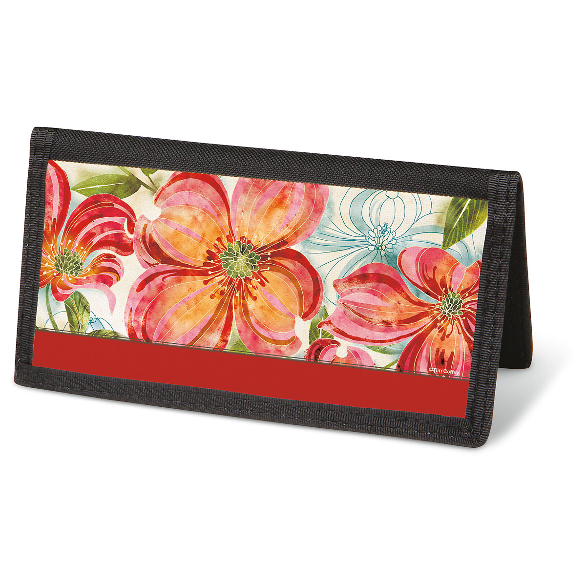 Floral Daydream Checkbook Cover - Non-Personalized