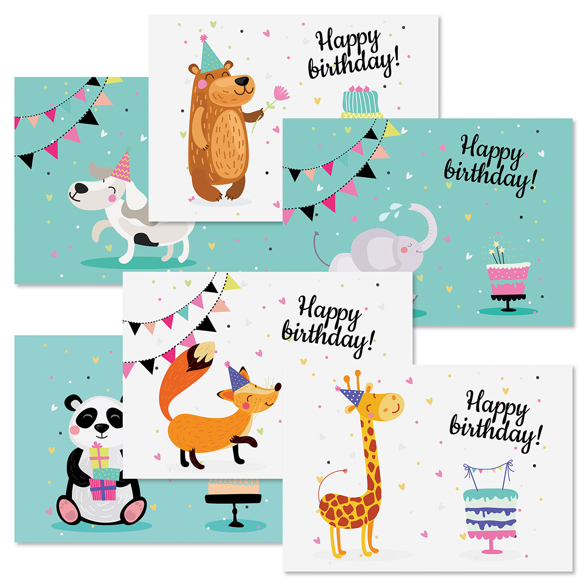 Birthday Buddies Kids Birthday Value Pack | Colorful Images