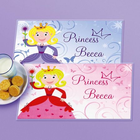 kids princess activity placemat –