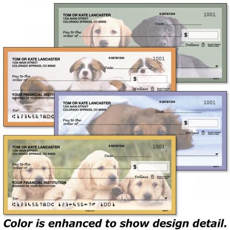Puppy Love Personal Checks