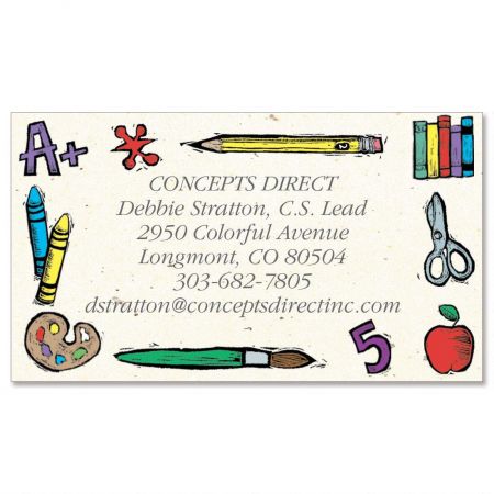 Class Time Business Cards