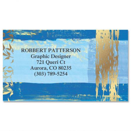 Impressions Foil Business Cards