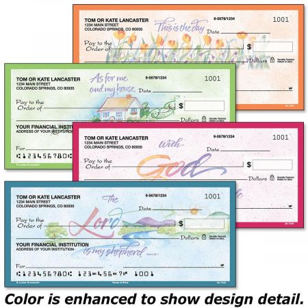 Verses of Virtue Personal Checks