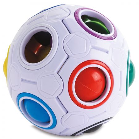 CuberSpeed Rainbow Orbit Puzzle Ball | Colorful Images