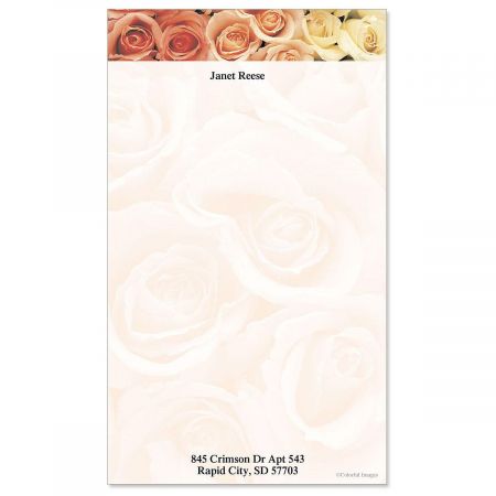 Peaches & Cream Custom Memo Pads