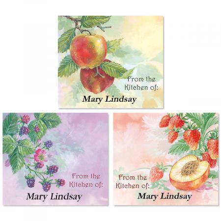 Fruit Impressions Canning Labels
