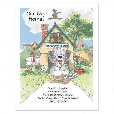 Wags™ New Address Postcards
