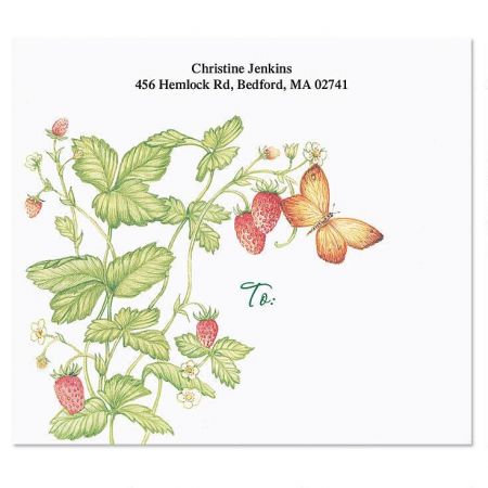 Strawberries Package Labels