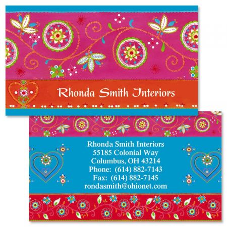 Marrakesh Double-Sided Business Cards