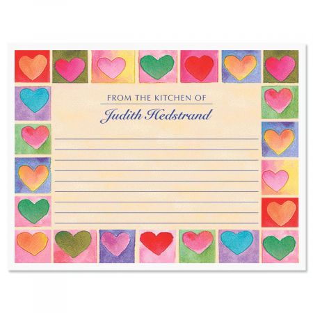 Seasons on Parade Recipe Cards