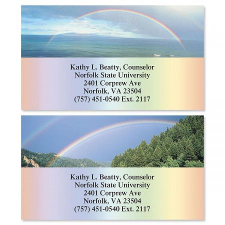 Beautiful Rainbows Business Cards (2 Designs)