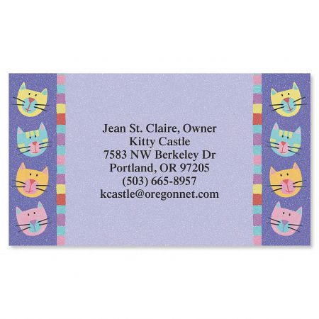 Fun Cats Business Cards