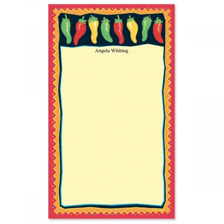 Chili Peppers Custom Memo Pads