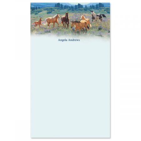 Gallop Horse Custom Memo Pads