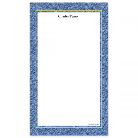 Granite & Gold Custom Memo Pads