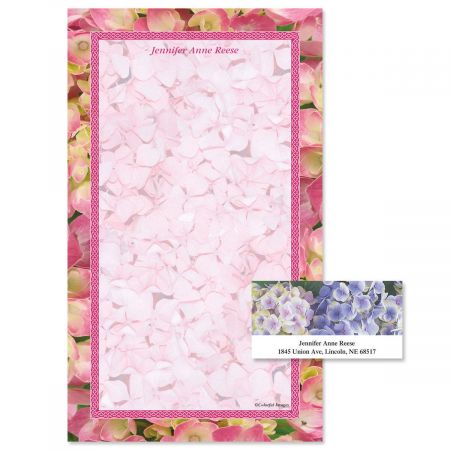 Hydrangea Custom Memo Pads