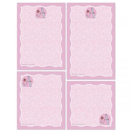 Sue Dreamer Initial Memo Pad Sets