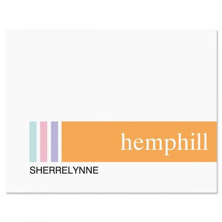 Spumoni Personalized Note Cards - Set of 20