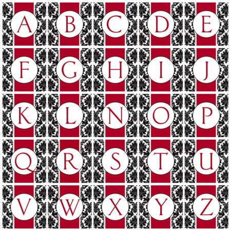 Alexandria Initial Lined Memo Pads
