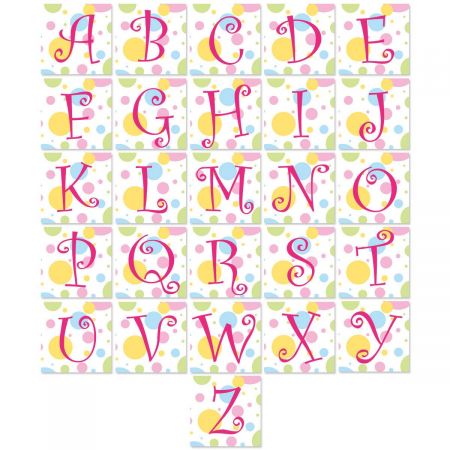 Dotty Initial Custom Memo Pads