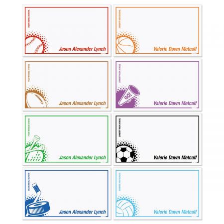 Sports Memo Pad Sets