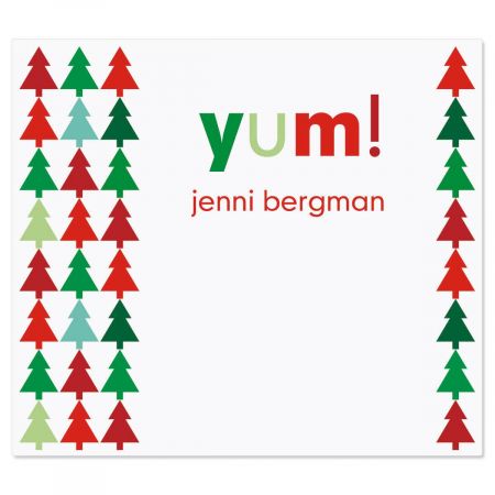 Oh, Christmas Tree Personalized Goodie Labels