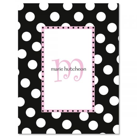 Leeza Initial Custom Note Cards