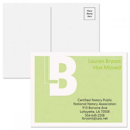 Metro New Address Postcards