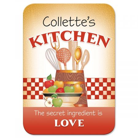 Secret Ingredient Personalized Custom Cutting Board