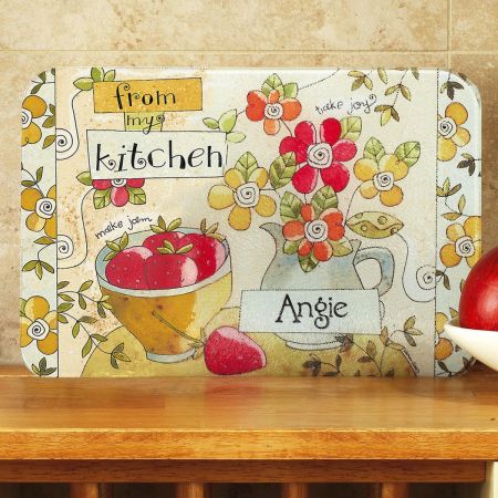 From My Kitchen Personalized Custom Cutting Board