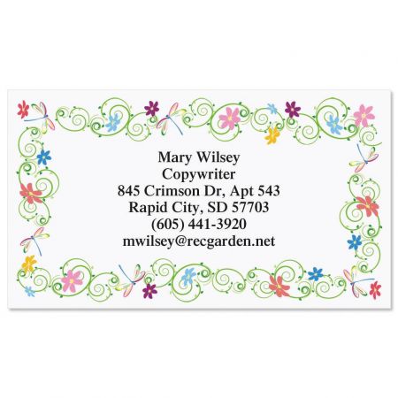 Dragonflies Business Cards