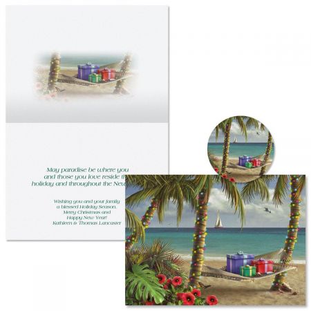 Can You Imagine Christmas Cards - Personalized