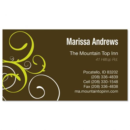 Swirl Business Cards