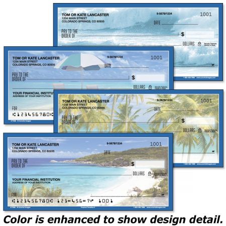 Tropical Paradise II Personal Checks