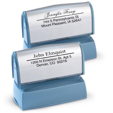 Accent Line Address Stamp