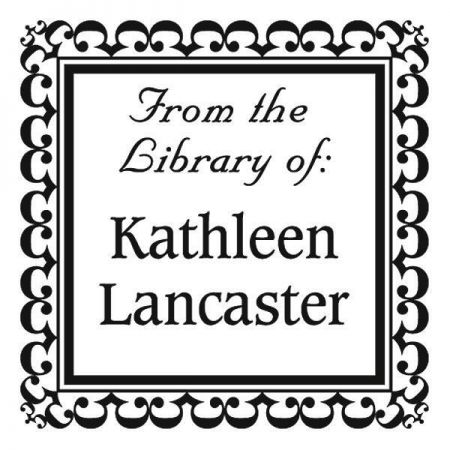 Bookplate Square Address Stamp