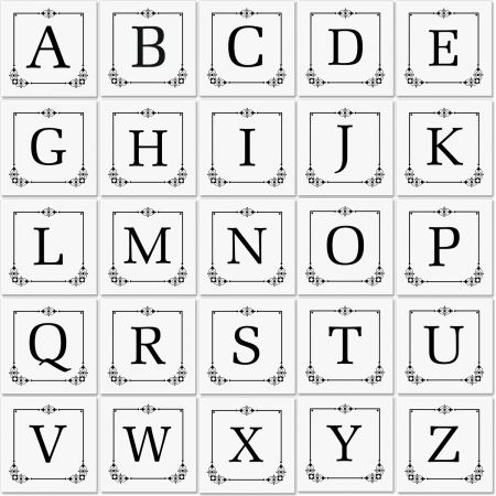 Executive Square Address Stamp