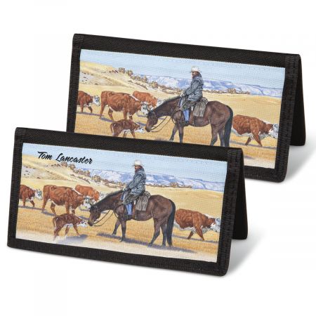 Cowboy Personal Checkbook Covers