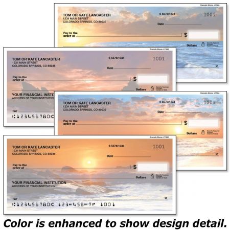 Dramatic Shores Personal Checks