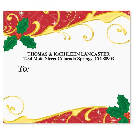 Holiday Dazzle Package Labels
