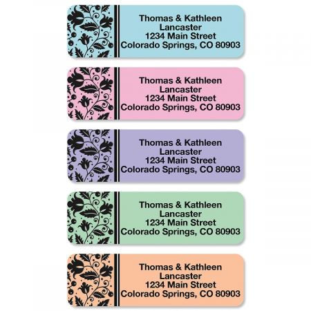 Imperial Rolled Return Address Labels (5 Designs)